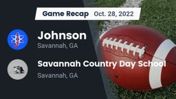 Recap: Johnson  vs. Savannah Country Day School 2022