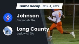 Recap: Johnson  vs. Long County  2022