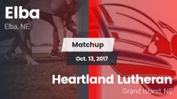 Matchup: Elba  vs. Heartland Lutheran  2017