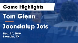 Tom Glenn  vs Joondalup Jets Game Highlights - Dec. 27, 2018