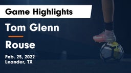 Tom Glenn  vs Rouse  Game Highlights - Feb. 25, 2022