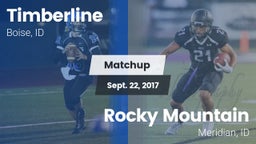 Matchup: Timberline High vs. Rocky Mountain  2017