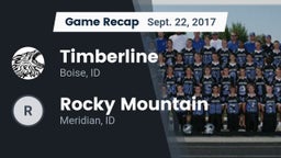 Recap: Timberline  vs. Rocky Mountain  2017