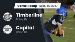 Recap: Timberline  vs. Capital  2017