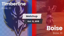 Matchup: Timberline High vs. Boise  2018