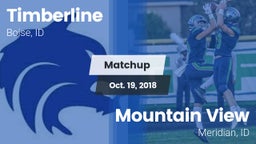 Matchup: Timberline High vs. Mountain View  2018