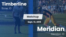 Matchup: Timberline High vs. Meridian  2019