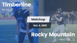 Matchup: Timberline High vs. Rocky Mountain  2019