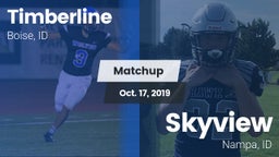 Matchup: Timberline High vs. Skyview  2019