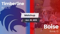 Matchup: Timberline High vs. Boise  2019