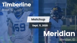 Matchup: Timberline High vs. Meridian  2020