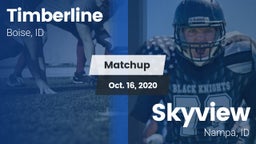 Matchup: Timberline High vs. Skyview  2020
