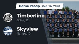 Recap: Timberline  vs. Skyview  2020