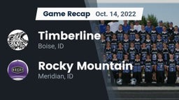 Recap: Timberline  vs. Rocky Mountain  2022
