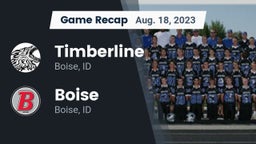 Recap: Timberline  vs. Boise  2023