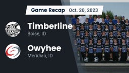 Recap: Timberline  vs. Owyhee  2023