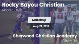 Matchup: Rocky Bayou vs. Sherwood Christian Academy  2018