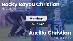 Matchup: Rocky Bayou vs. Aucilla Christian  2018