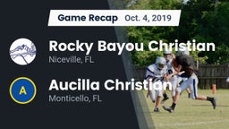 Recap: Rocky Bayou Christian  vs. Aucilla Christian  2019