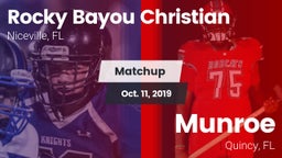 Matchup: Rocky Bayou vs. Munroe  2019