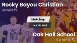 Matchup: Rocky Bayou vs. Oak Hall School 2019