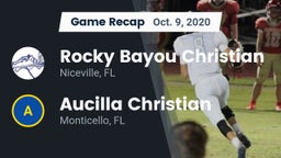 Recap: Rocky Bayou Christian  vs. Aucilla Christian  2020