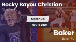 Matchup: Rocky Bayou vs. Baker  2020