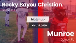 Matchup: Rocky Bayou vs. Munroe  2020