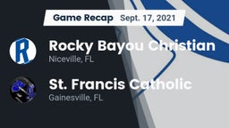 Recap: Rocky Bayou Christian  vs. St. Francis Catholic  2021