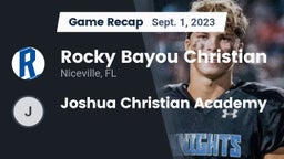Recap: Rocky Bayou Christian  vs. Joshua Christian Academy 2023