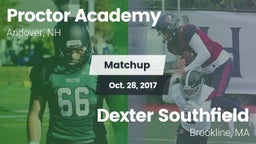 Matchup: Proctor Academy vs. Dexter Southfield  2017