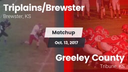 Matchup: Triplains/Brewster H vs. Greeley County  2017