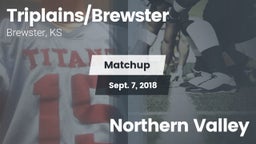 Matchup: Triplains/Brewster H vs. Northern Valley 2018