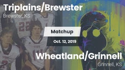 Matchup: Triplains/Brewster H vs. Wheatland/Grinnell 2019