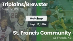 Matchup: Triplains/Brewster H vs. St. Francis Community  2020