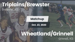 Matchup: Triplains/Brewster H vs. Wheatland/Grinnell 2020