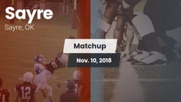 Matchup: Sayre  vs.  2018