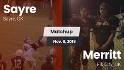 Matchup: Sayre  vs. Merritt  2019
