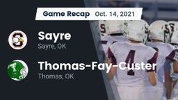 Recap: Sayre  vs. Thomas-Fay-Custer  2021
