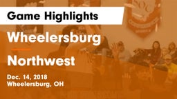 Wheelersburg  vs Northwest  Game Highlights - Dec. 14, 2018
