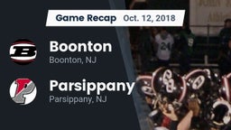 Recap: Boonton  vs. Parsippany  2018