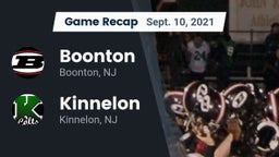 Recap: Boonton  vs. Kinnelon  2021