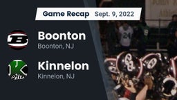 Recap: Boonton  vs. Kinnelon  2022