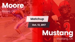 Matchup: Moore  vs. Mustang  2017