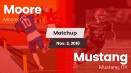 Matchup: Moore  vs. Mustang  2018
