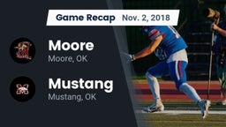 Recap: Moore  vs. Mustang  2018