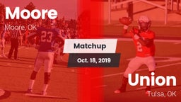 Matchup: Moore  vs. Union  2019