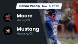 Recap: Moore  vs. Mustang  2019