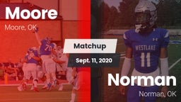 Matchup: Moore  vs. Norman  2020