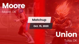Matchup: Moore  vs. Union  2020